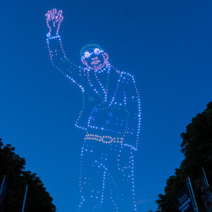 LVMH - Summer Party Drone Show - crystal