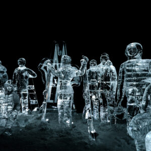 Ice Statues - Villa Eugénie for Moncler