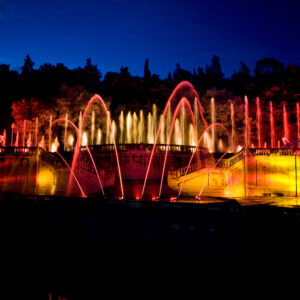 Ville de Nimes - Water & Fire Show - Crystal