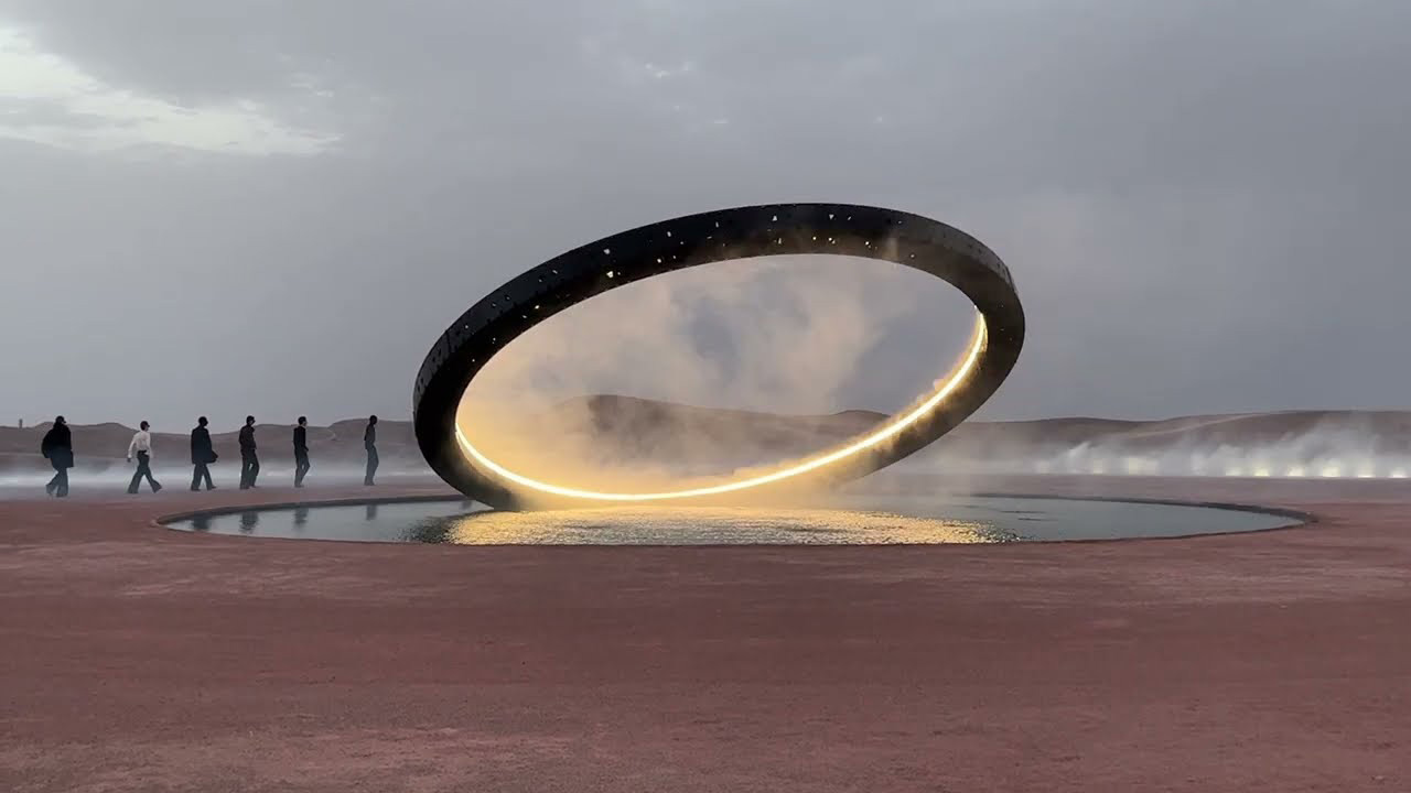 Water Mirror - Bureau Betak for YSL