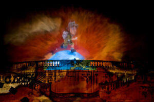 Ville de Nimes - Water & Fire Show - Crystal