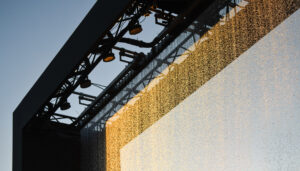 HELLFEST - Pixel Fall Water Curtain - Hellfest Festival - Crystal