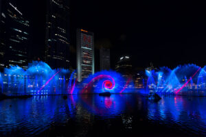 I LIGHT FESTIVAL - Water Show - crystal