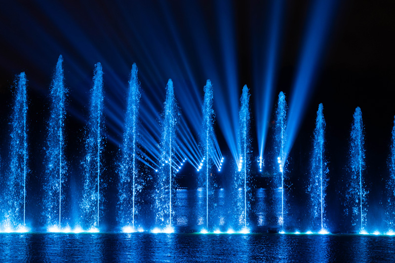 Réalisation pour illustrer le pôle Eau de Crystal