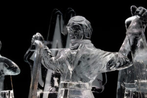 Ice Statues - Villa Eugénie for Moncler