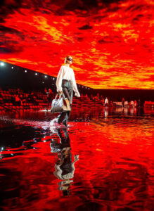 Water Mirror - La Mode en Images for Balenciaga