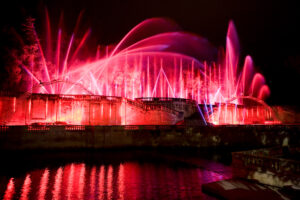 Ville de Nimes - Water & Fire Show - Crystal