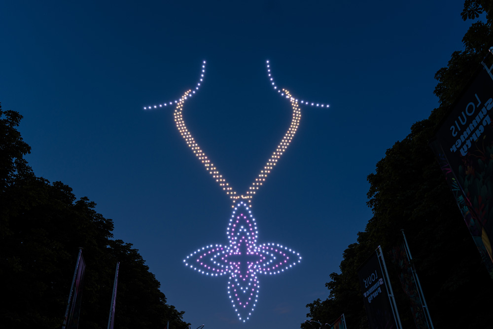 Réalisation pour illustrer le pôle Drones de Crystal