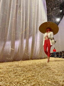 Raffia Rain - Bureau Betak for Jacquemus