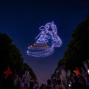 Expertise Drones de Crystal, spectacle de drones