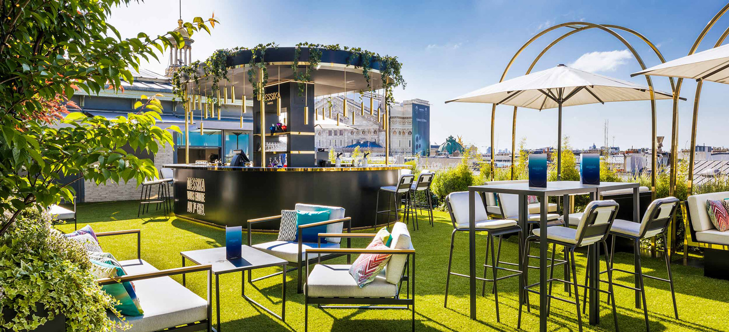 MESSIKA - Cafe Messika from the Printemps Rooftop by Crystal