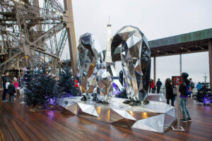 EIFFEL TOWER - Mirror Ice Terrace - Crystal