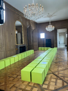 GANNI - Cubic Seating Elements - CRYSTAL