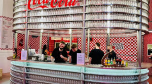 COCA COLA - Food Fest Coca Cola for GL Events - CRYSTAL