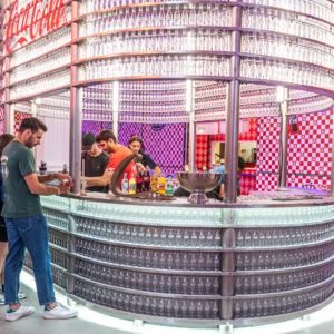 COCA COLA - Food Fest Coca Cola for GL Events - CRYSTAL