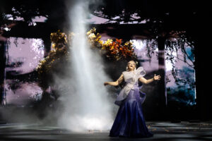 Brouillard et tempete créés par Crystal pour le cirque du soleil