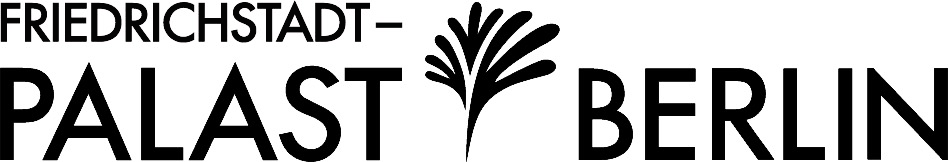 logo noir et blanc palast berlin