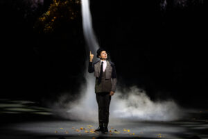 Brouillard et tempete créés par Crystal pour le cirque du soleil