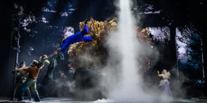 Brouillard et tempete créés par Crystal pour le cirque du soleil