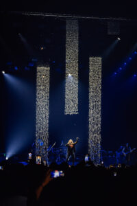 Pixel Fall créée par les équipes CRYSTAL pour le MANA TOUR USA, créateur d'événement.