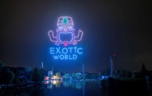Spectacle de drones réalisé par les équipes de CRYSTAL pour les 50 ans de Walibi, créateurs d'événement.