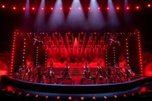 Miroir d'eau créé par les équipes de CRYSTAL pour le Palast de Berlin, créateurs d'événement.