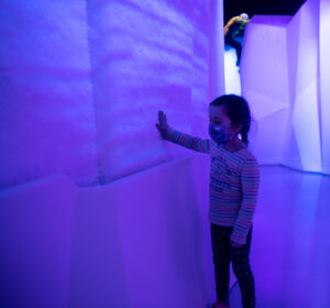 Musée de la science de Boston Artic aventure par CRYSTAL et moment factory, créateur d'événement