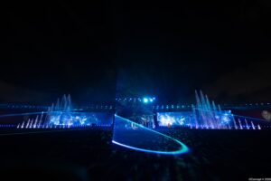 Fontaines de CRYSTAL pour 70TH ANNIVERSARY OF MOROCCO’S GENERAL DIRECTORATE OF NATIONAL SECURITY