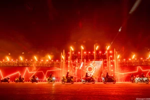 Fontaines de CRYSTAL pour 70TH ANNIVERSARY OF MOROCCO’S GENERAL DIRECTORATE OF NATIONAL SECURITY