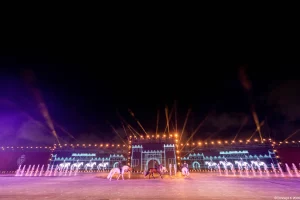 Fontaines de CRYSTAL pour 70TH ANNIVERSARY OF MOROCCO’S GENERAL DIRECTORATE OF NATIONAL SECURITY