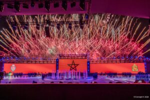 Fontaines de CRYSTAL pour 70TH ANNIVERSARY OF MOROCCO’S GENERAL DIRECTORATE OF NATIONAL SECURITY