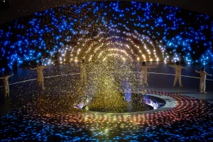 Chaudron par CRYSTAL pour Ouverture Jo d'hiver