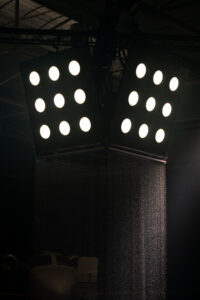 Rideau d'eau par CRYSTAL pour Studio 27 experience