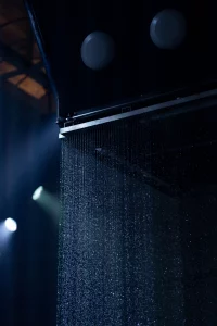 Rideau d'eau par CRYSTAL pour Studio 27 experience