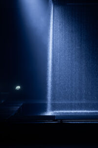 Rideau d'eau par CRYSTAL pour Studio 27 experience