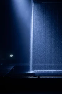Rideau d'eau par CRYSTAL pour Studio 27 experience