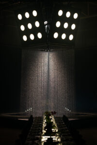 Rideau d'eau par CRYSTAL pour Studio 27 experience