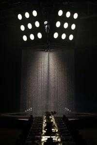 Rideau d'eau par CRYSTAL pour Studio 27 experience