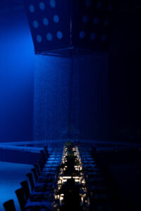 Rideau d'eau par CRYSTAL pour Studio 27 experience