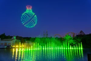 Water Show - fontaines pour le Parc Astérix pour leur spectacle astérix et la potion d'étoiles