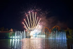 Water Show - fontaines pour le Parc Astérix pour leur spectacle astérix et la potion d'étoiles