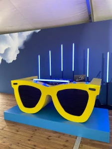 Summer Party de l'Oreal deco fait par crystal pour spice up