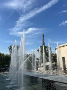 Water effects pour fashion show rick owens
