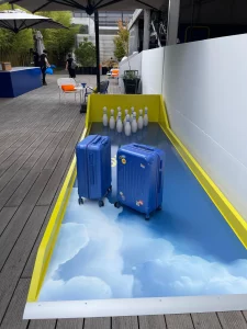 Summer Party de l'Oreal deco fait par crystal pour spice up